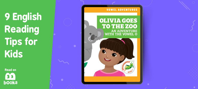 English books for kids - Olivia Goes to the Zoo - An Adventure with the Vowel O