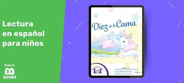Explora Diez en la Cama, un libro perfecto para leer en español con los más pequeños