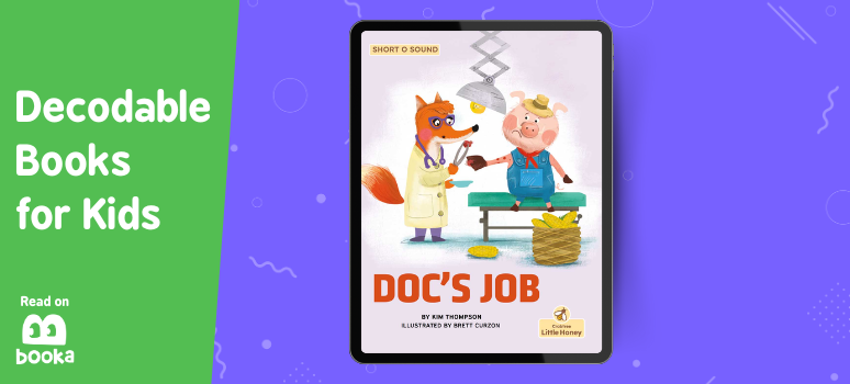 Cover of 'Doc's Job' - a decodable book offering a fascinating glimpse into the work days of Doctors