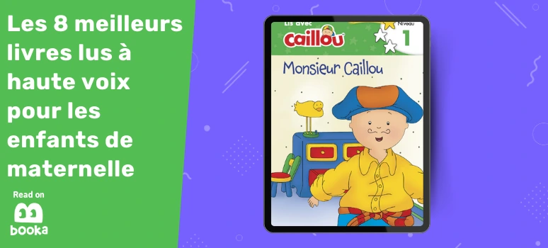 Couverture du livre "Monsieur Caillou" de la collection Lis avec Caillou.