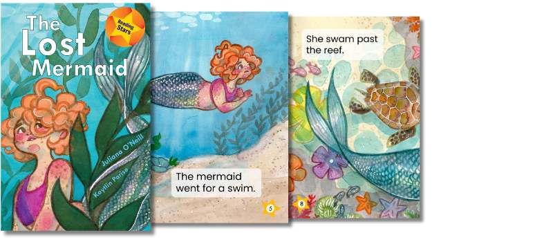 Illustrated cover of 'The Lost Mermaid' by XIST Publishing, showcasing a mermaid navigating a vibrant underwater kelp maze, capturing the book's adventurous and enchanting theme.