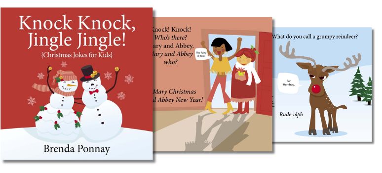 Image:Knock Knock, Jingle Jingle! by Brenda Ponnay - on of the best funny winter picture books