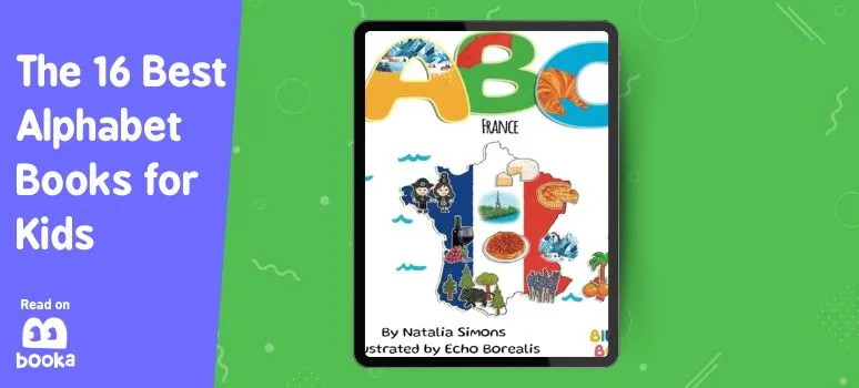 ABC France: ABC Bilingual Book that Teaches the French Alphabet and Vocabulary By Natalia Simons