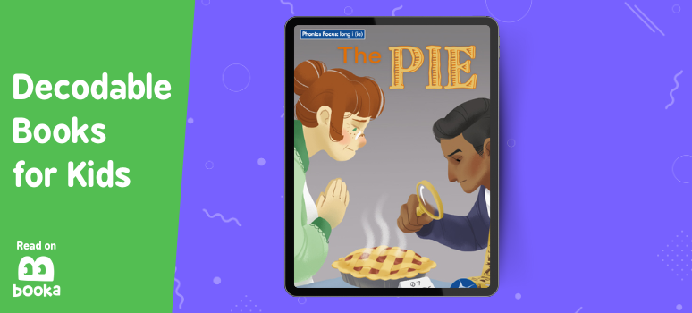 Front cover of The Pie - one of the best decodable books for kids