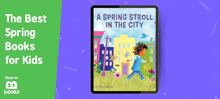 Picture book about spring - A Spring Stroll in the City By Cathy Goldberg Fishman