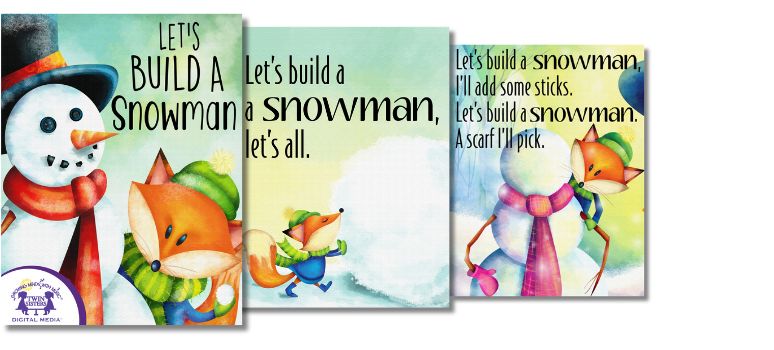 Let’s Build a Snowman by Kim Mitzo Thompson and Karen Mitzo Hilderbrand picture book
