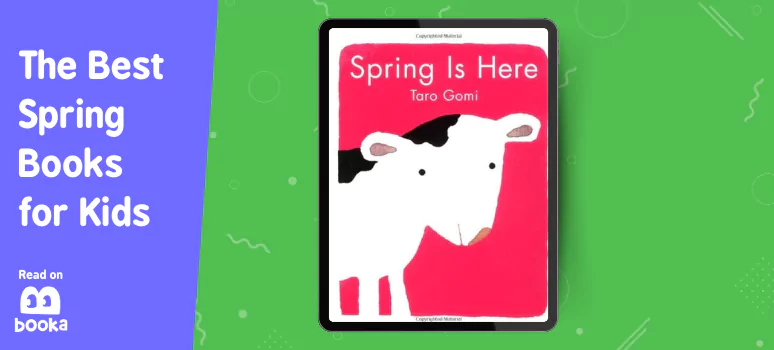 Front cover of picture book Spring is here by Taro Gomi