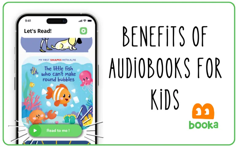 Cover image of the article Benefits of Audiobooks for kids