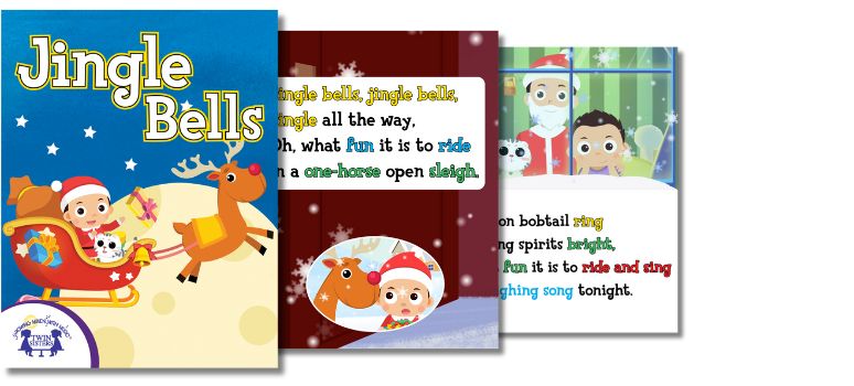 Image: Jingle Bells by Kim Mitzo Thompson and Karen Mitzo Hilderbrand - Illustrations from the Book