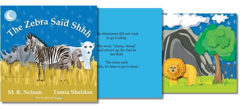 Cover of 'The Zebra Said Shhh - one of the best read aloud books for kindergarten