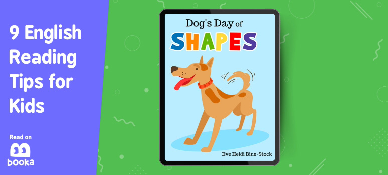 Dog's Day of Shapes a top pick from English books for kids