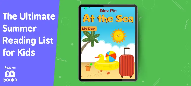 At the Sea - children's picture book about summer vacation