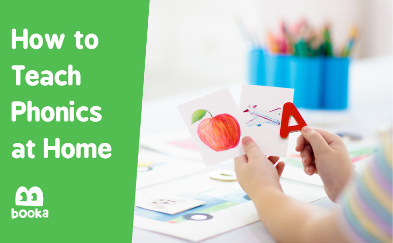 Teaching phonics at home using fun phonics activities from Booka