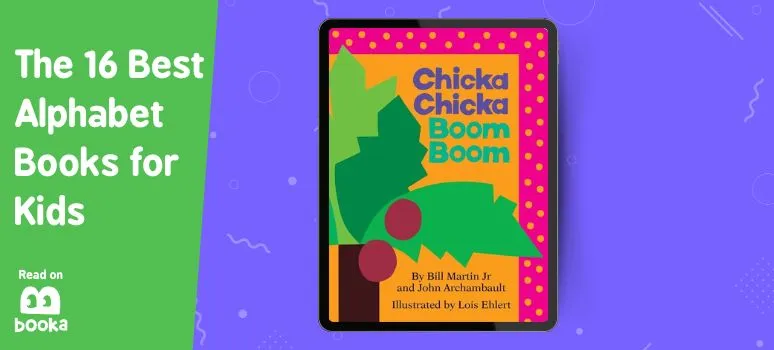 Cover image of the children's abc picture book Chika chika boom boom