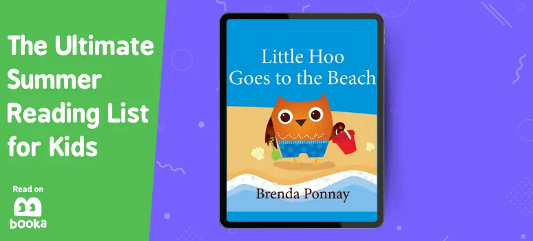 Little Hoo goes to the Beach - a children's picture book about going to the beach