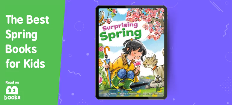 Front cover of a picture book Surprising Spring