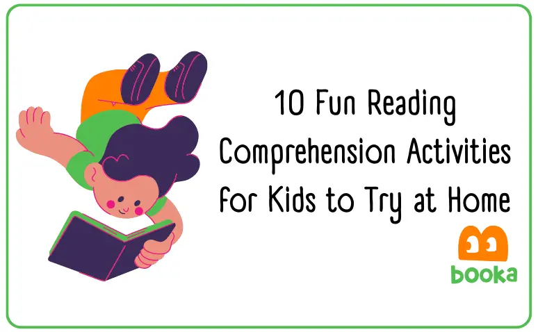 cover image of the article 10 fun reading comprehension activities for kids