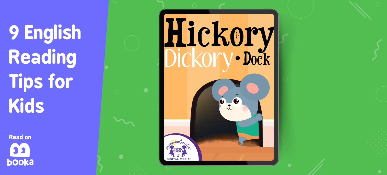 Hickory Disckory Dock is one of the best English books for kids