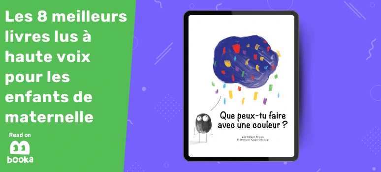  "Que peux-tu faire avec une couleur?" - Un livre créatif pour enfants.