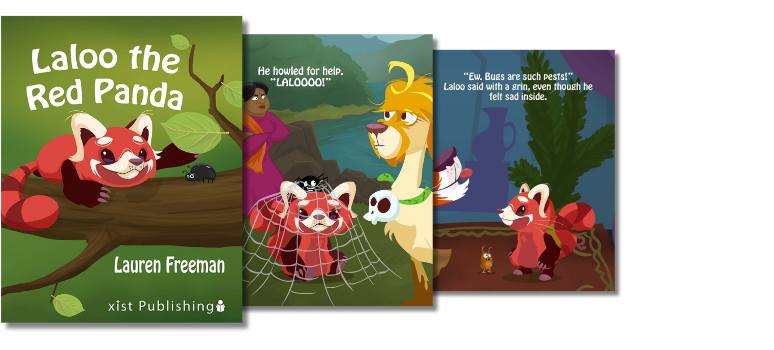 Laloo the Red Panda books for reluctant readers