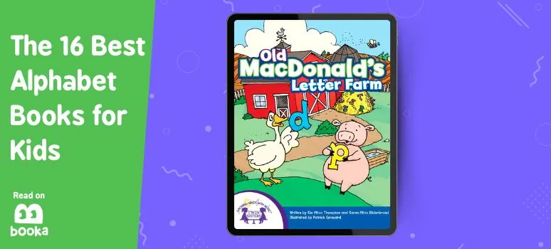 ABCD picture book Old MacDonald’s Letter Farm By Kim Mitzo Thompson and Karen Mitzo Hilderbrand